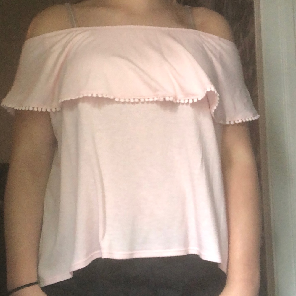 Off the shoulder shirt